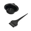 Kit para tinte de cabello, incluye brocha, tazón medidor, realiza