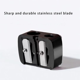 2 Stück Makeup Sharpener Anspitzer Tragbare Spitzer Kosmetikstifte Kosmetikspitzer für Augenbrauenstift Lippenkonturenstift Eyeliner