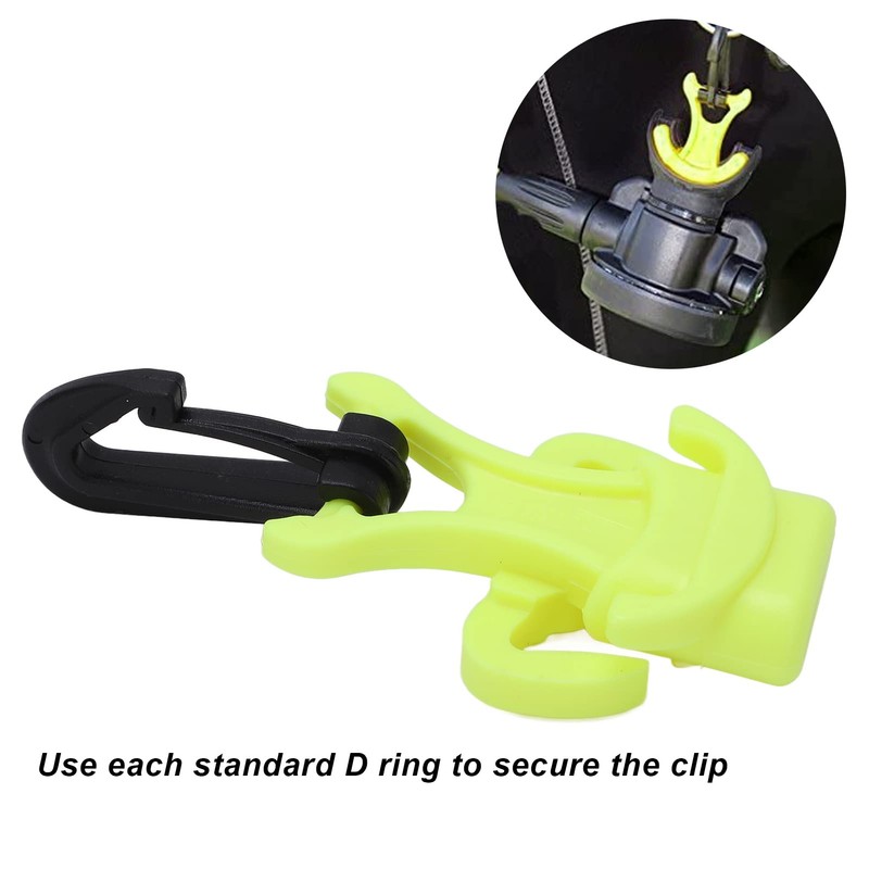 Scuba Diving Octopus Holder, Scuba Dive Mouthpiece Holder Plastic Diving