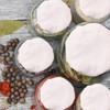 BakeMaster 6 Pack Sourdough Cover Reusable Fermentation Lids for Jars