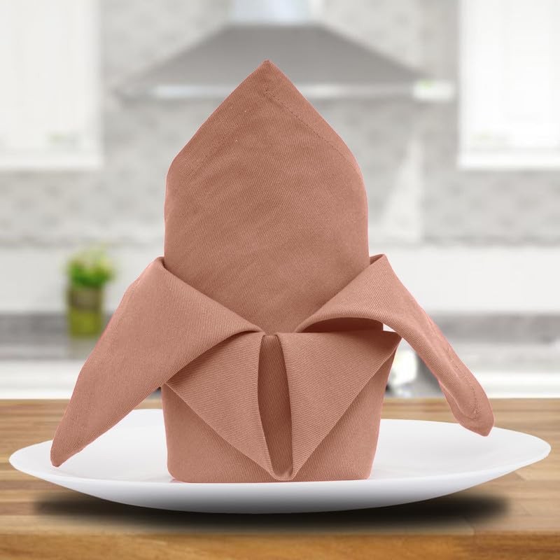 Sweet Needle 12 Pack 100% Cotton Oversized Napkins 45 x