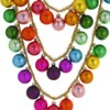 Cody Foster & Co Glass Rainbow and Gold Garland GS-023-G-L