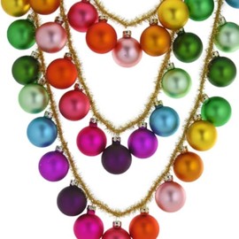 Cody Foster & Co Glass Rainbow and Gold Garland GS-023-G-L