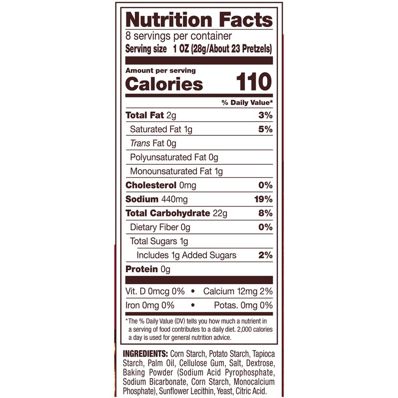 Snyder's of Hanover Gluten Free Mini Pretzels [8 Pack]