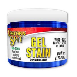 Unicorn Spit 5772008 6.0 fl oz. Concentrated Jasmine Scented Stain Gel, Blue Thunder
