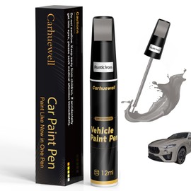 Gray Touch Up Paint for Cars, Auto Car Paint Touch Up Paint Pen for Deep Scratches, Car Scratch Repair Pen, Quick and Easy Solution to Repair Minor Automotive Scratches (Rustic Iron)
