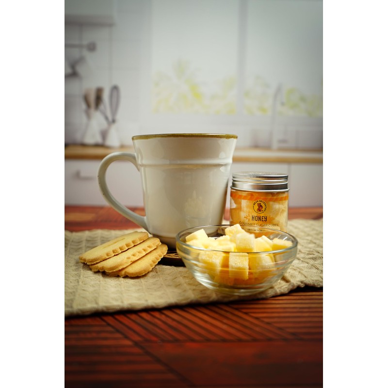 Bear Necessities Gourmet Sugar Cubes – Honey Infused Sugar Cubes