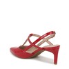 LifeStride Womens Aire Slingback Pump Fire Red Patent 9 M