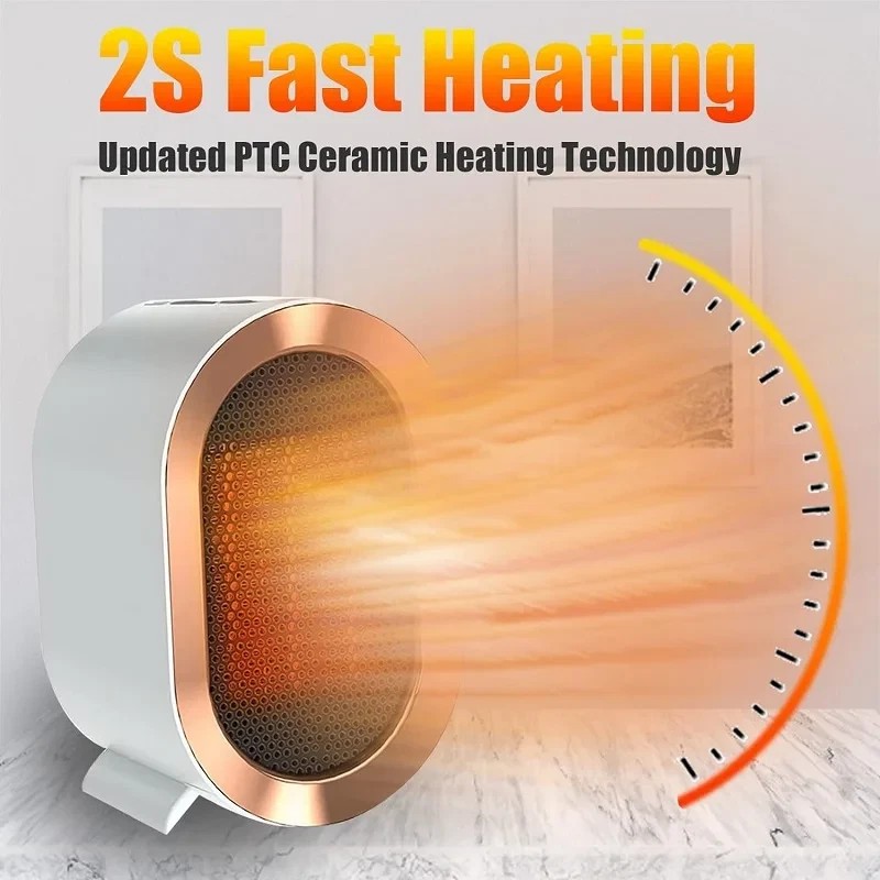 Portable Electric Heater For Indoor 1200W PTC Smart Warmer For
