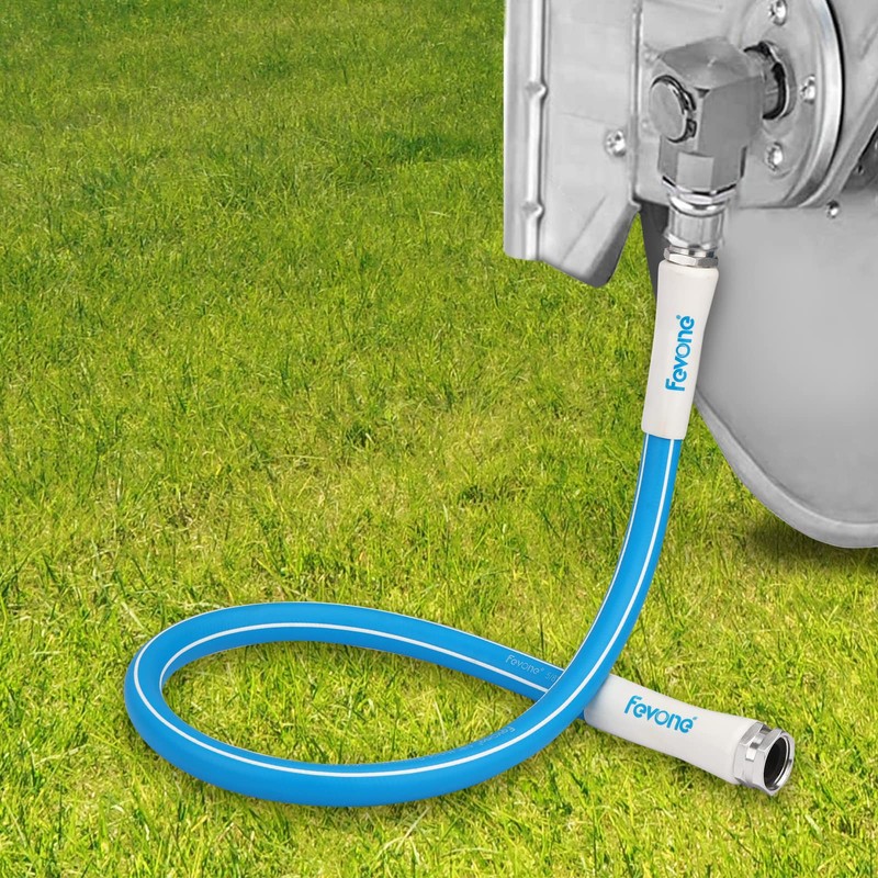Fevone Garden Leader Hose 3 ft., Lightweight Hybrid Water Hose,