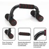 Push Up Bars for Men & Women (Red)