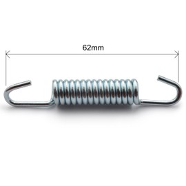 Easyboost Exhaust Springs for Scooter Moto 50cc 125cc Moped AM6 Derbi Cross Quad 103 51 Rieju (62 mm)