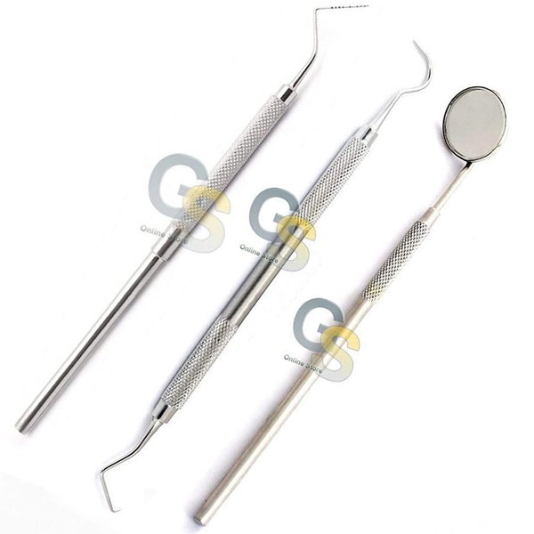 Dental Diagnostic PERIODONTAL Williams Probe Mouth Mirror Explorer by G.S