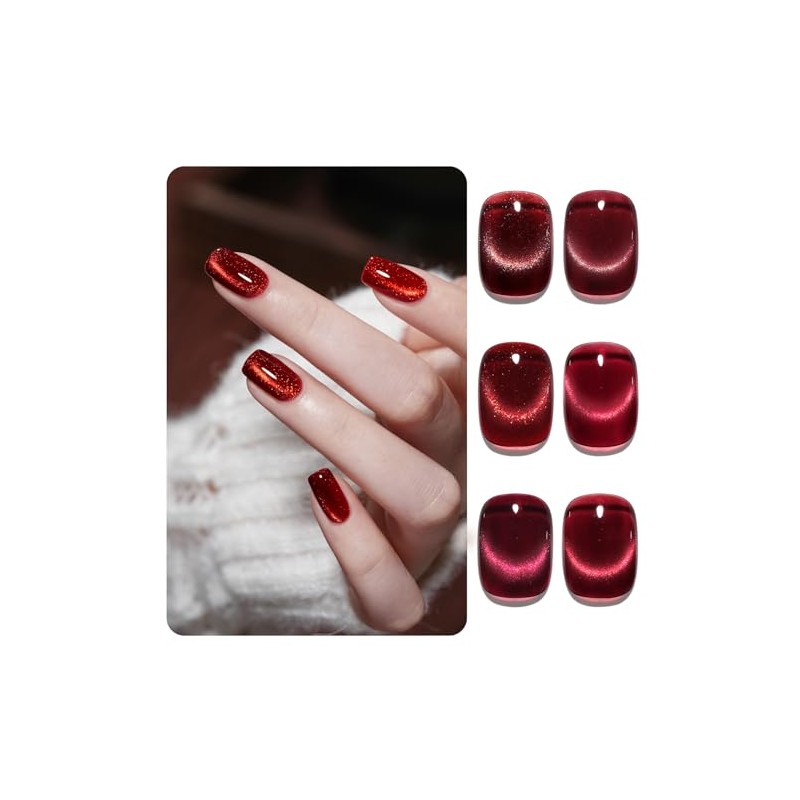 GAOY- Juego de esmaltes de uñas en gel con efecto