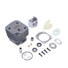 Wear Resistant Cylinder Piston Kit Chainsaw Accessory 52mm Fit for
