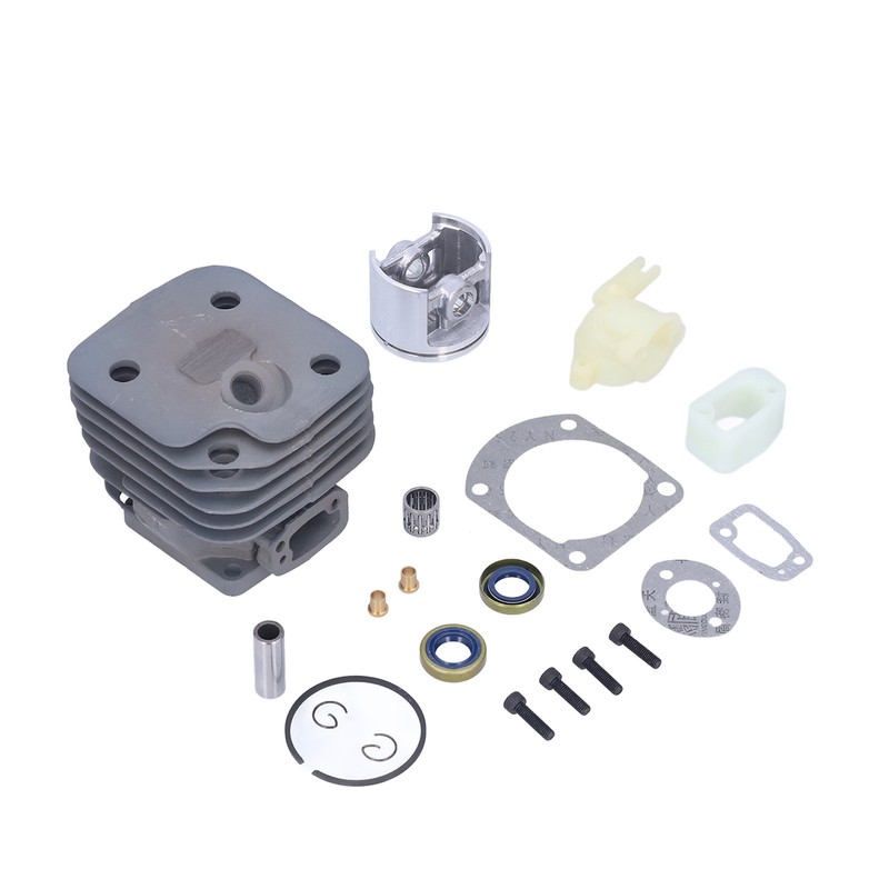 Wear Resistant Cylinder Piston Kit Chainsaw Accessory 52mm Fit for