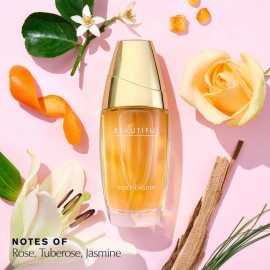 Estée Lauder Beautiful Eau de Parfum Spray with Notes of Rose, Lily, Tuberose &
