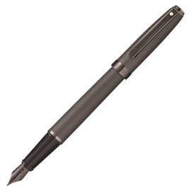 Sheaffer Prelude - refillable Fountain Pen, Matte Gunmetal, Gunmetal PVD Plated Trim