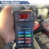 UHANBUT 12V Car Battery Tester with LCD Screen & Indication,