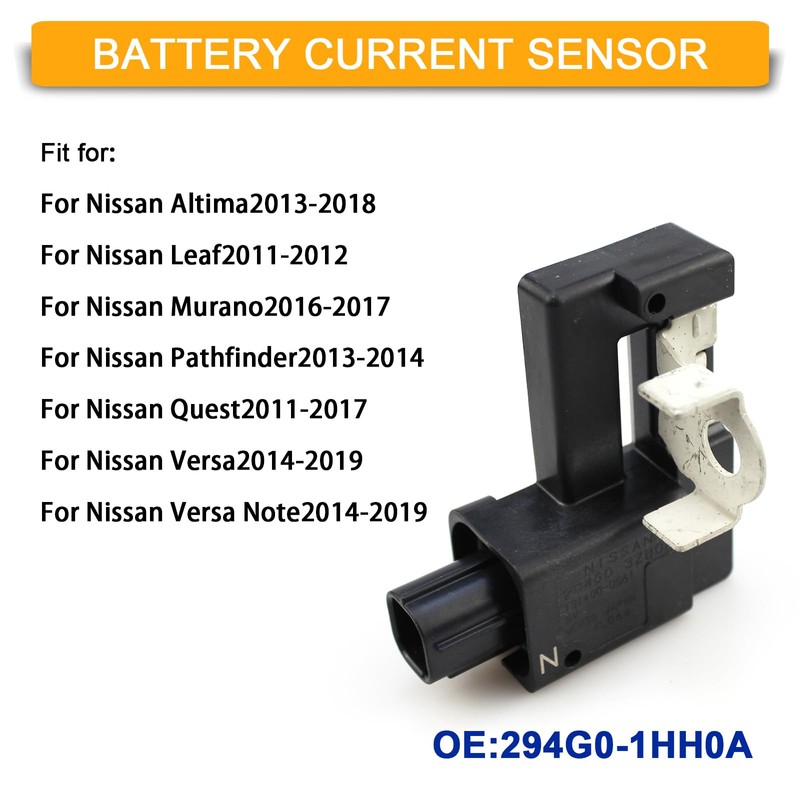 FORLETOR Battery Current Sensor Fits for Altima Versa Leaf Pathfinder