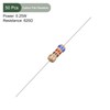 YOKIVE 50pcs Carbon Film Resistors 1/4W 620 Ohm 5% Tolerance