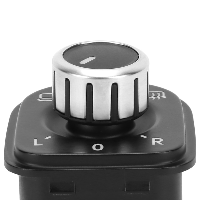 Car Rearview Mirror Adjust Knob Switch 5ND959565A Replacement for R32/RABBIT/EOS/Caddy