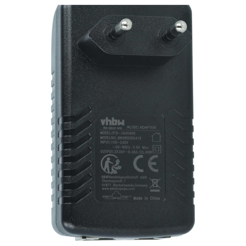 vhbw Power Supply Compatible with Siemens Optiset E Landline Telephone,