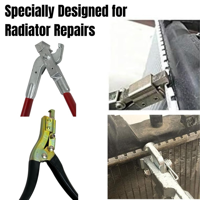 AM Worldwide Radiator Repair Pliers Bundle - Pliers for Radiator
