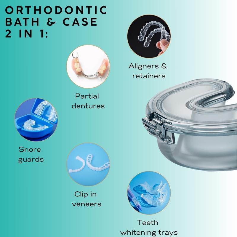 Blakmint Aligner Care Kit, 3 Chewies, 1 Removal Hook, 250ml