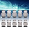 Externally Pneumatic Quick Plug Connector Good Sealing Durable Quick Pneumatic