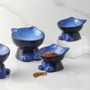 Nihow Slanted Elevated Cat Bowls: 5 Inch Ceramic Raised Cat
