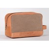 HOLZRICHTER Berlin Toiletry Bag (L) - Large Premium Leather Toiletry