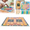 Animal Checker Children Chess Toys Educational MultiFunction Desktop Games Toy(#1