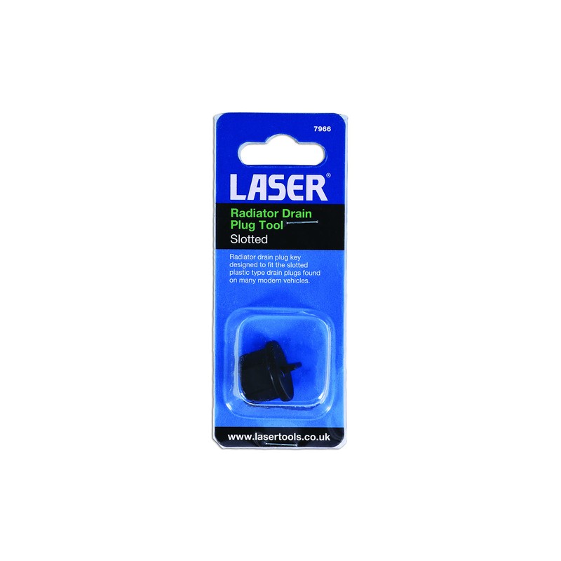 Laser 7966 Radiator Drain Plug Tool - Slotted