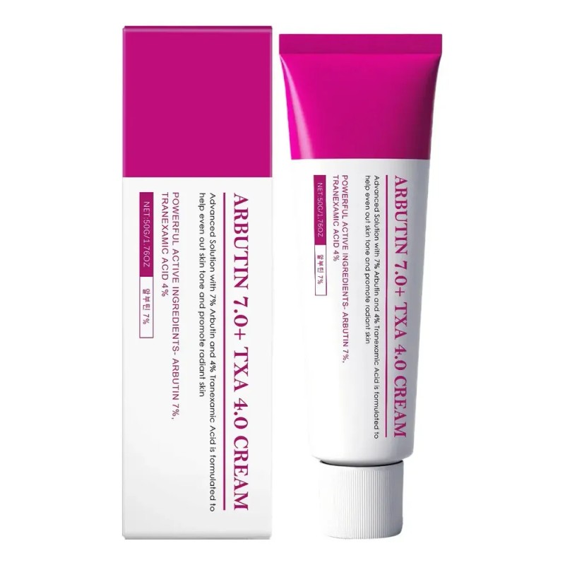 Crema Facial Arbutin 7% + Ácido Tranexámico 4% Crema De