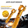 XINGWU Foldable Motorcycle Highway Foot Pegs Universal for 1-1/4" 32mm