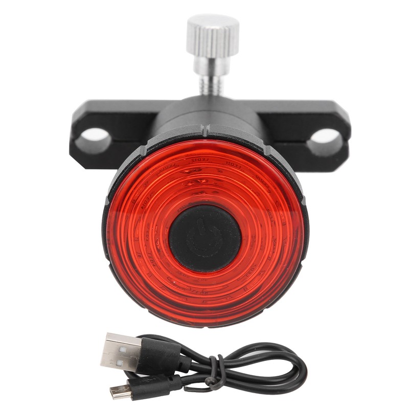 Bicycle Tail Light Automatic Sensing Lamp USB Charging Warning Waterproof