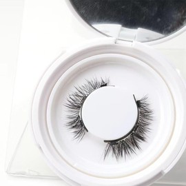 VYRILA Magnetic Eyelashes, Magnetic Lashes with Lash Applicator No Glue Needed Magnetic Lashes Kits Natural Look Wispy False Eyelashes(1 pair MG02)