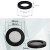 6 Pack 24MM Shower Head Filter Gasket + 6 Pack