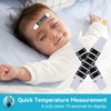 Pack of 20 Temperature Strips, Reusable Forehead Fever Thermometer Strips