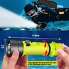 Scuba Diving Flashlight Dive Torch 5000 Lumen Rechargeable Dive Light,