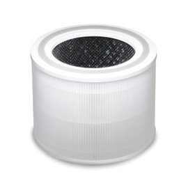 Clorox Medium Room Air Purifier True HEPA Replacement Filter, 1,000 Sq. Ft. Capacity, Reduces 99.97% of Allergens up to 0.1 Micron, Compatible with 11070, 1 Count (12070)