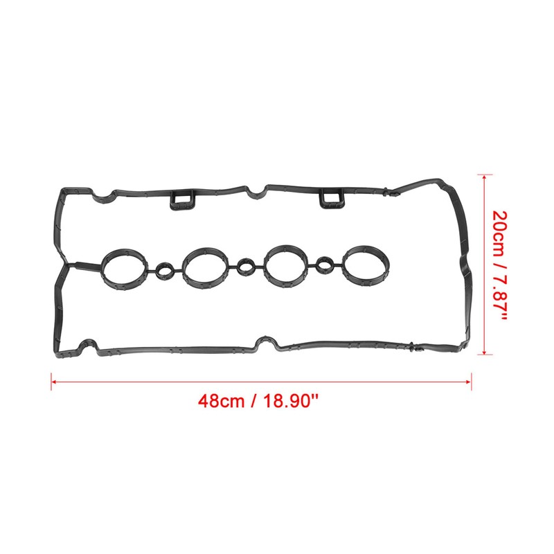 X AUTOHAUX Engine Valve Cover Cylinder Head Gasket 55354237 VS50779R