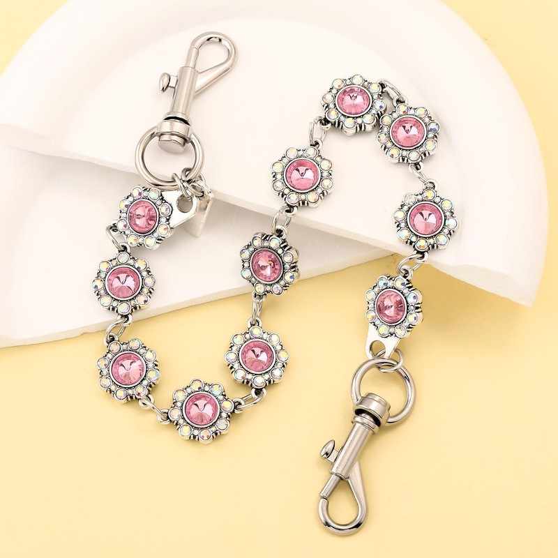 Disengor Bag Purse Chain Charms for Handbags - Sparkle Rhinestone