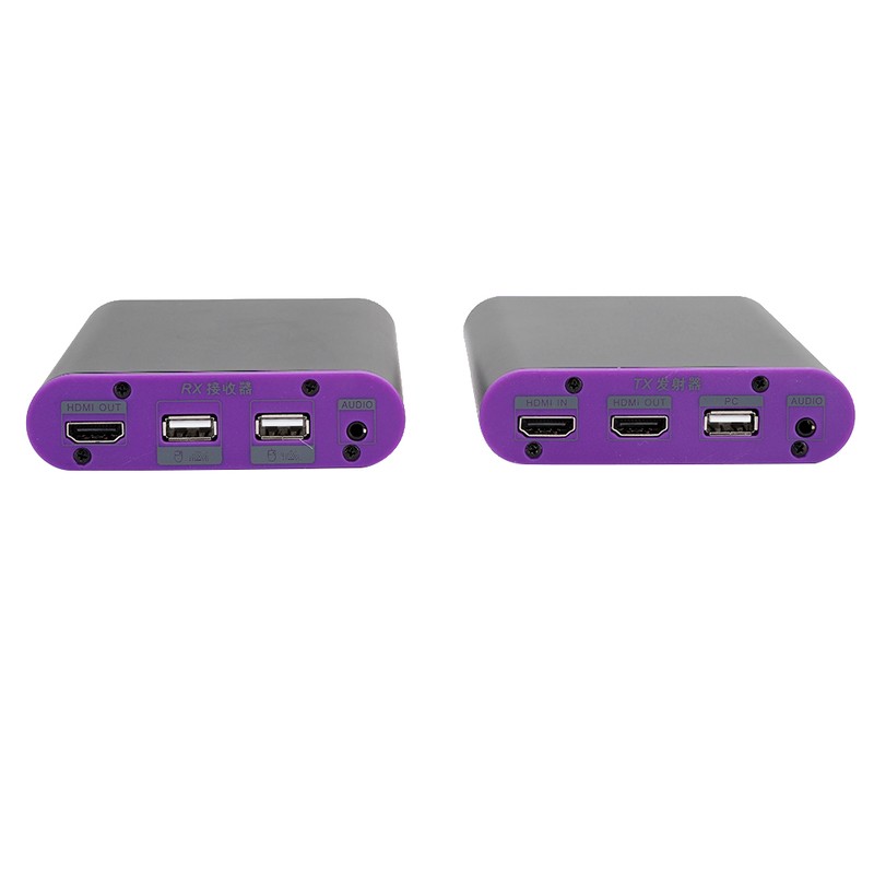 Measy CAT871-KVM 120m HDMI Fiber Optic Media Extender Transmitter Receiver
