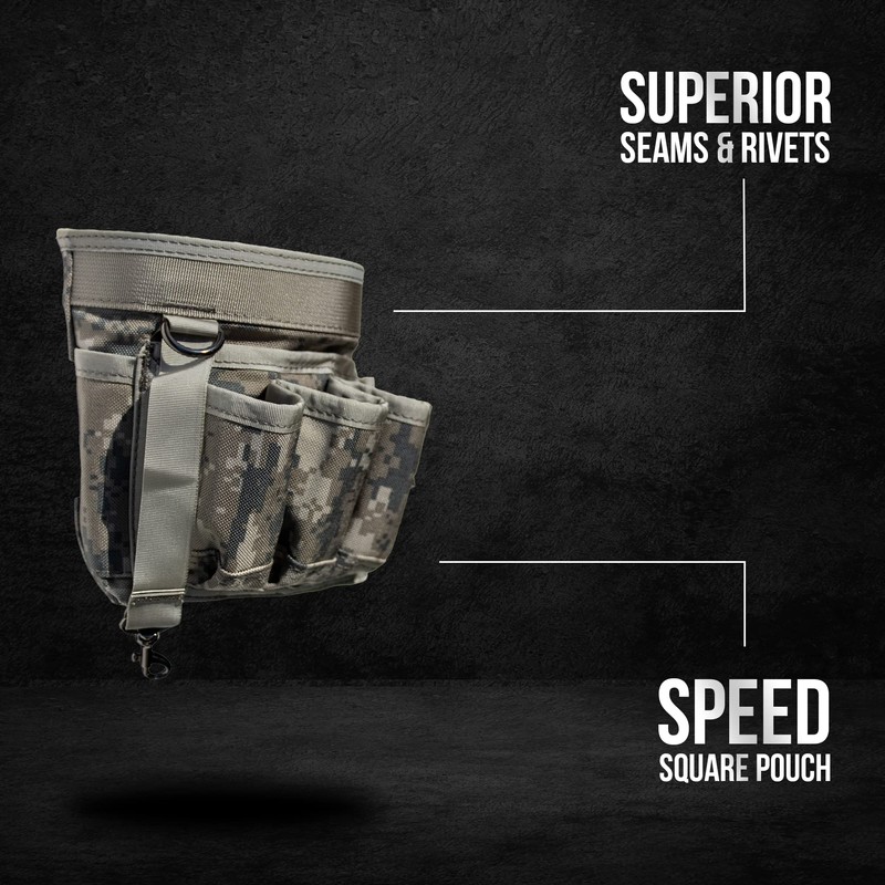 SOTG Technician’s Pouch Multi Pocket & Functional Pouch, Digital Camo