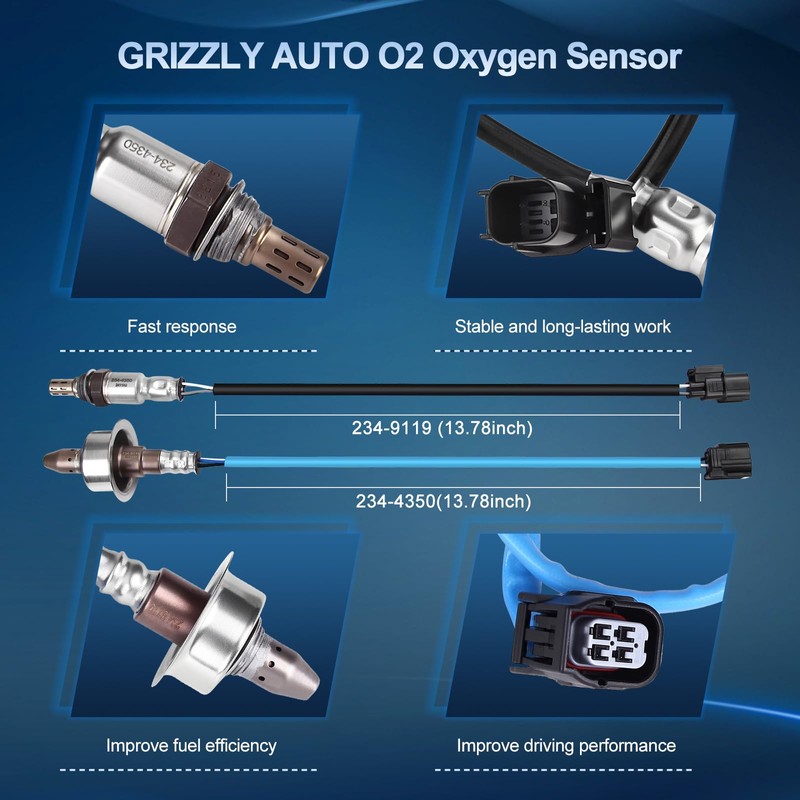 O2 Oxygen Sensor Upstream and Downstream for Honda Civic 1.8L