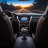 Black Dash Mount Compass Adjustable Dash Mount Compass Navigation Hiking
