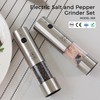OKAN USB-C Rechargeable Salt & Pepper Grinder Set – Dual-Head