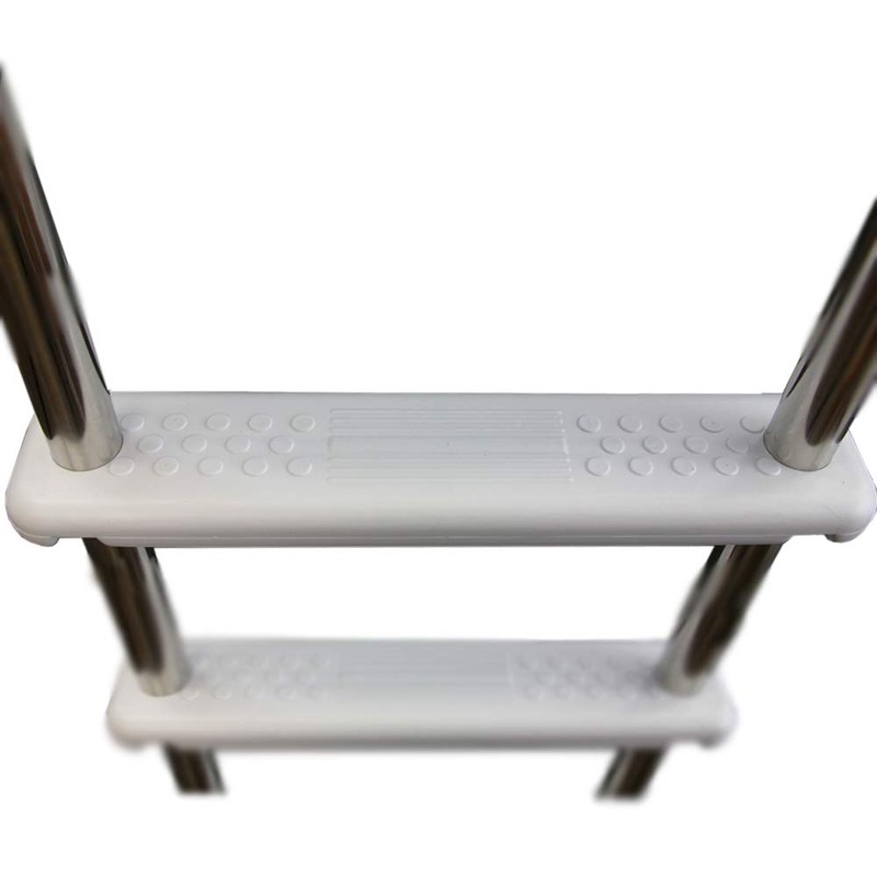 Aqua Select Stainless Steel in-Pool Ladder with Resin Steps |